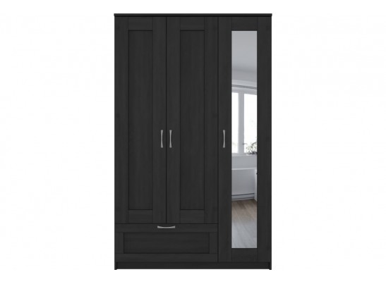 Шкаф 3 двери и 1 ящик СИРИУС 3 2.02.01.030.1 в Кургане