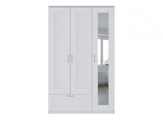 Шкаф 3 двери и 1 ящик СИРИУС 3 2.02.01.030.1 в Кургане