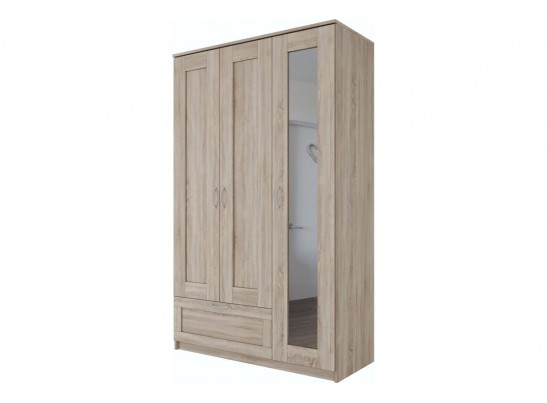 Шкаф 3 двери и 1 ящик СИРИУС 3 2.02.01.030.1 в Кургане