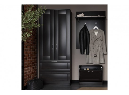 Шкаф 2 двери и 2 ящика СИРИУС 2 2.02.01.070.1 в Кургане