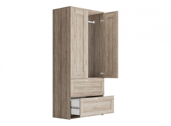 Шкаф 2 двери и 2 ящика СИРИУС 2 2.02.01.070.1 в Кургане