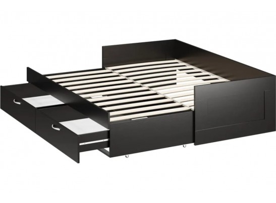 Кровать двуспальная раздвижная с ящиками СИРИУС в Кургане