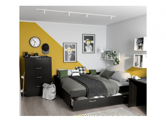 Кровать двуспальная раздвижная с ящиками СИРИУС в Кургане