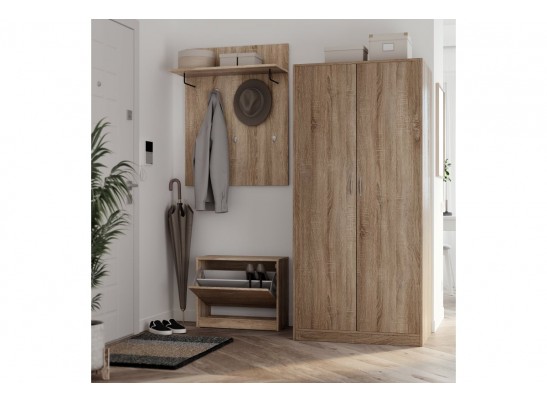 Вешалка настенная с полкой СИРИУС 2.02.11.260.1 в Кургане