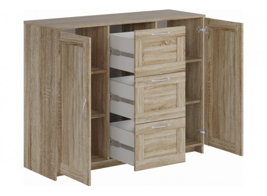 Тумба СИРИУС 2 двери и 3 ящика 2.02.03.340.1 в Кургане