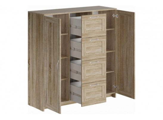 Тумба СИРИУС 2 двери и 4 ящика 2.02.03.350.1 в Кургане