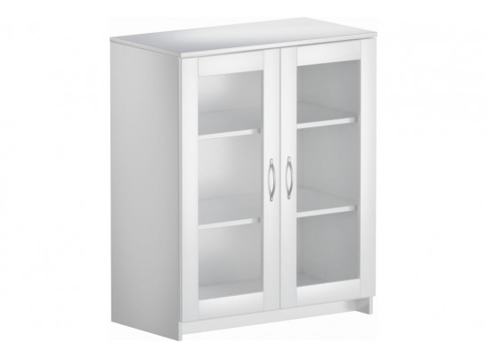 Тумба СИРИУС 2 двери со стеклом 2.02.03.360.1 в Кургане