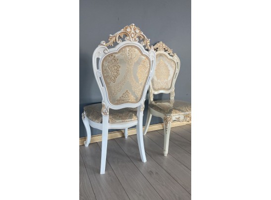 Стул Розалия (слоновая кость, патина золото)