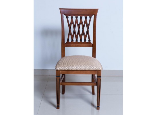 Стул Инфинити (слоновая кость, патина золото)