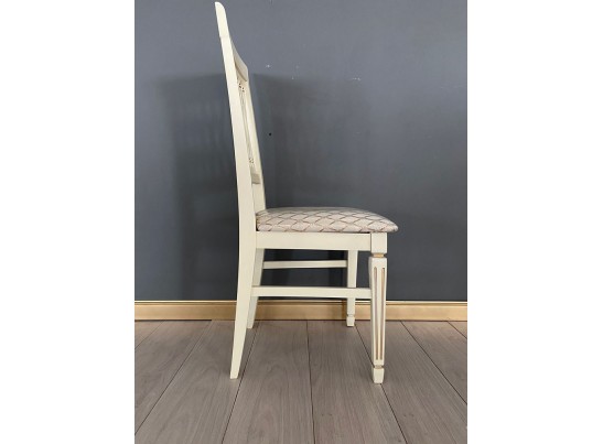 Стул Инфинити (слоновая кость, патина золото)