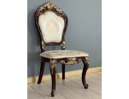 Стул Розалия (темный орех, патина золото)