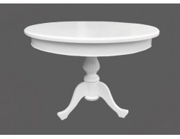 Стол круглый раскладной Верона (белый)