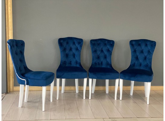 Стул с каретной стяжкой Ассоль (белый)