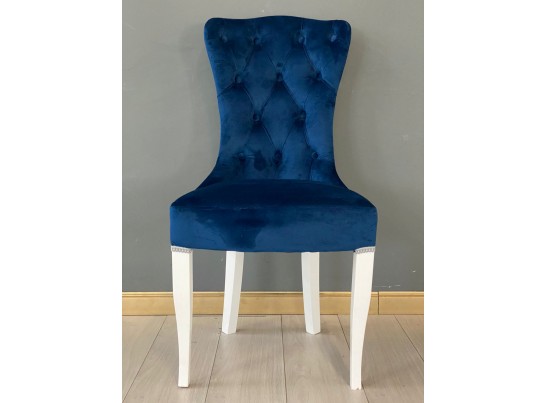 Стул с каретной стяжкой Ассоль (белый)