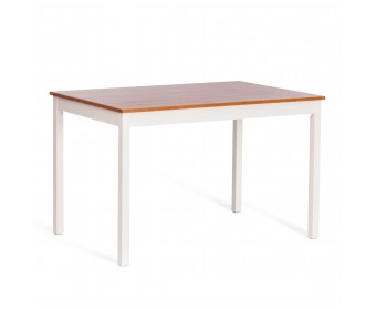 Комплект обеденный Соната/Sonata (стол+4стула) массив сосны, стол:120х75х75см стул:41х50х95см, антик/белый