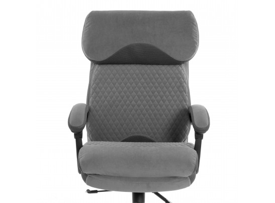 Кресло Чиф Металбл/Chief Metalbl велюр/ткань, серый, 29/TW-12