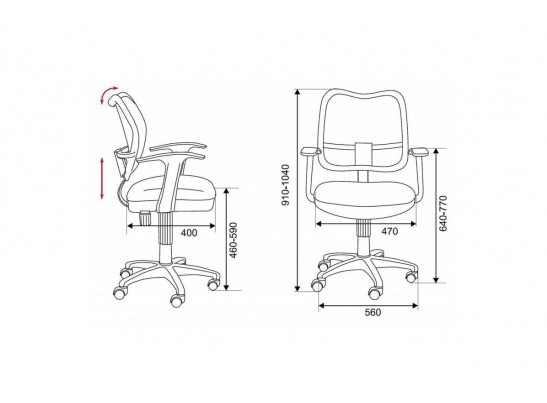Детское кресло Бюрократ CH-W797 в Кургане