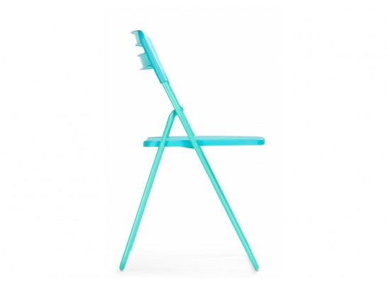 Пластиковый стул Fold складной blue