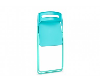 Пластиковый стул Fold складной blue
