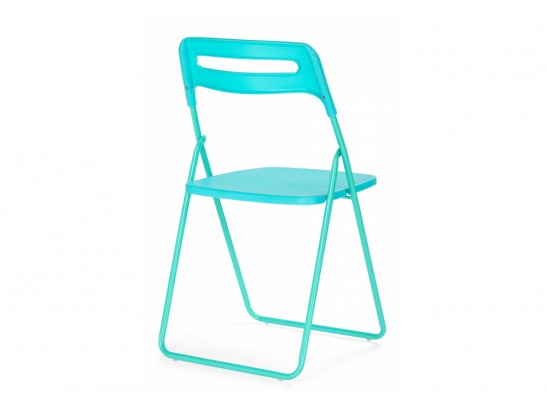 Пластиковый стул Fold складной blue