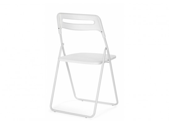 Пластиковый стул Fold складной white