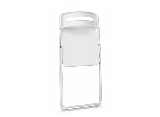 Пластиковый стул Fold складной white