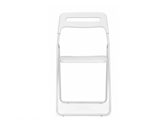 Пластиковый стул Fold складной white