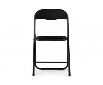 Стул на металлокаркасе Fold 1 складной black / black