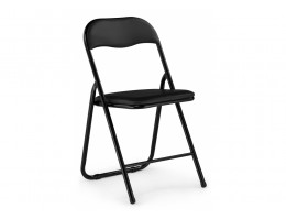 Стул на металлокаркасе Fold 1 складной black / black