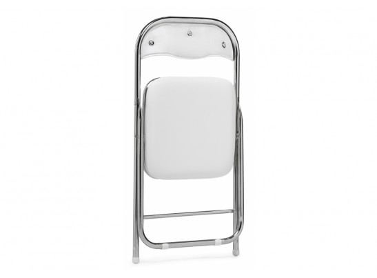 Стул на металлокаркасе Fold 1 складной white / chrome