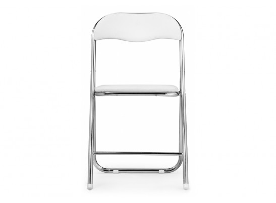 Стул на металлокаркасе Fold 1 складной white / chrome