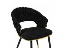 Стул на металлокаркасе Rakel black / gold