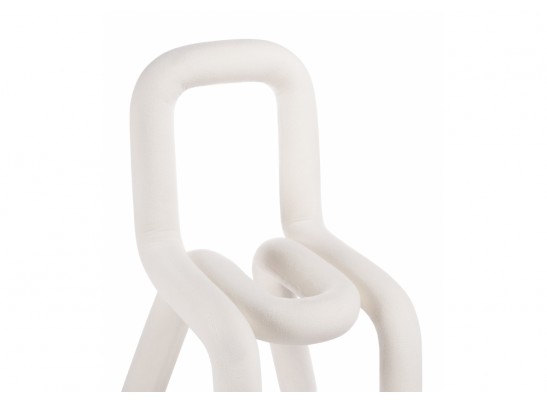 Стул на металлокаркасе Garden white