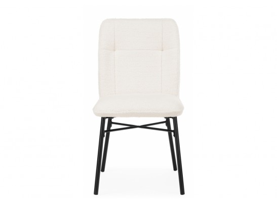 Стул на металлокаркасе Denis beige / black