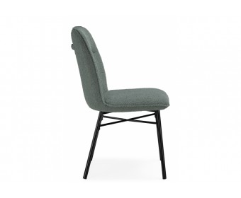 Стул на металлокаркасе Denis oliva / black