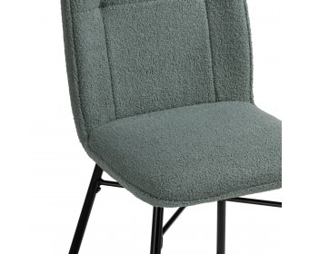 Стул на металлокаркасе Denis oliva / black