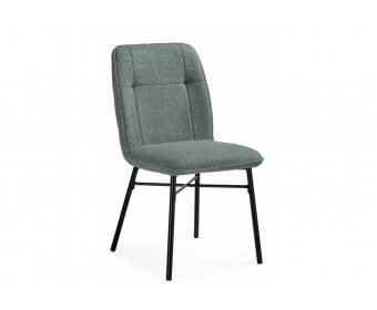 Стул на металлокаркасе Denis oliva / black