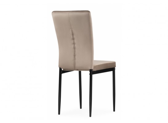 Стул на металлокаркасе Rek cappuccino / black