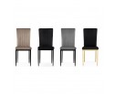 Стул на металлокаркасе Rek dark gray / black
