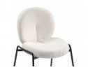 Стул на металлокаркасе Kalipso 1 white / black