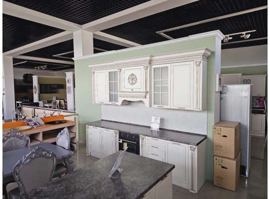 Кухня угловая "Валенсия" 2,55х1,2