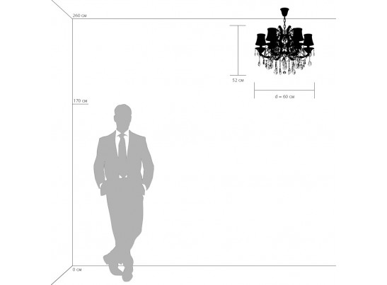 Люстра подвесная Princia Osgona 726061 в Кургане