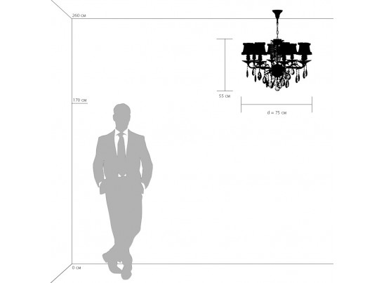 Люстра подвесная Fiocco Osgona 701081 в Кургане