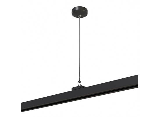 Подвес универсальный трековый 1,5 м для однофазных и трехфазных треков Barra Lightstar 504177 в Кургане