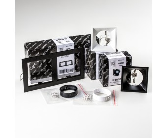 Комплект со светильником Domino Lightstar D5270607WBMOD