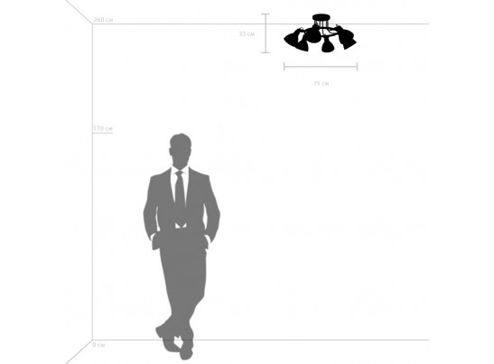 Люстра потолочная Acrobata Lightstar 761067 в Кургане