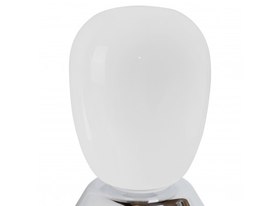 Настольная лампа диммируемая 10W 3000K матовый/хром Uovo III Lightstar 807914 в Кургане