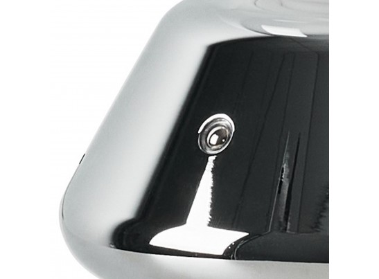 Настольная лампа диммируемая 10W 3000K матовый/хром Uovo III Lightstar 807914 в Кургане