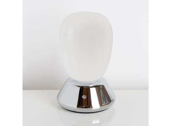 Настольная лампа диммируемая 10W 3000K матовый/хром Uovo III Lightstar 807914 в Кургане