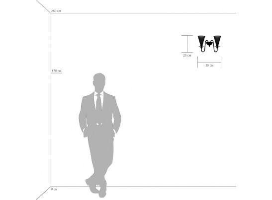 Бра Torcia Lightstar 780620 в Кургане